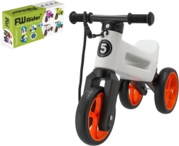 Poganjalec Funny Wheels Rider SuperSport 2v1 s trakom – Belo-oranžna