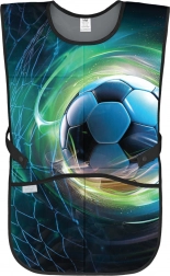 Otroški predpasnik z dizajnom nogometne žoge