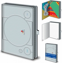 Premium črtast blok A5 PLAYSTATION PS1