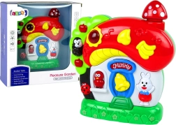 Glasbena interaktivna hišica za dojenčke z živalmi