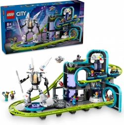 Lego City park svet robotov z gorsko železnico