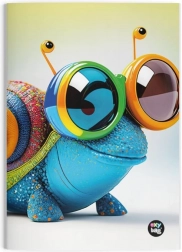 Zvezek A4 Črtni Polž