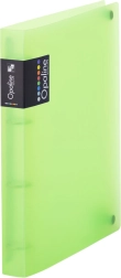 Obročna mapa A4 iz polipropilena, zelena