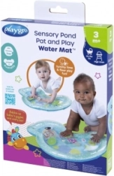 Playgro sensory inflatable water mat for babies