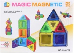 Magnetna gradbena igra Magic Magnetic 40 kosov