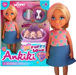 Woopie Royal punčka s kužki in dodatki