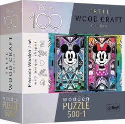 Lesene sestavljanke Mickey Mouse & Minnie 501 kosov