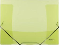 Mapa z elastiko OPALINE zelena A4