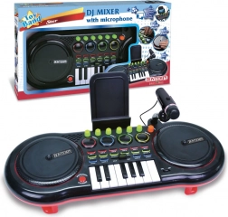 Mešalna miza DJ z mikrofonom