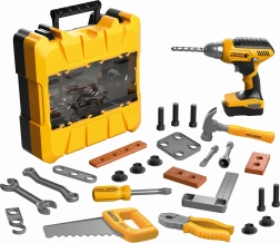 Otroški komplet orodja v kovčku s svetlobnimi učinki