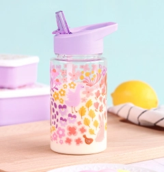 Otroška steklenička za pitje Cvetlični vrt