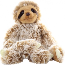 Plišasti lenivec s ježkom na rokah 33 cm