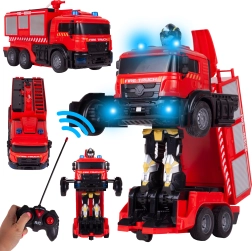 RC transformirajoči gasilski robot