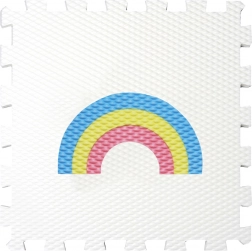 Minideckfloor Duha bela samolepilna talna obloga