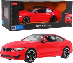 RC avto BMW M4 Coupé 1:14 Rastar z daljinskim upravljanjem 2,4 GHz – Rdeča