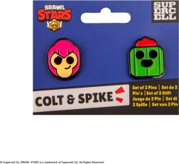 Brawl Stars komplet značk Colt in Spike