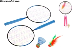 Badmintonski komplet GAMETIME – 2 loparja in 2 peresa v mreži