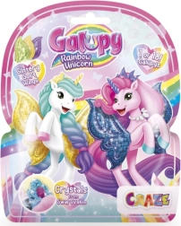 Galupy Rainbow Unicorn zbirateljska figurica samoroga s krili in kristalom Swarovski