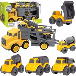 Woopie vlečno vozilo s gradbenimi vozili 4v1