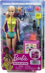 Barbie morska biologinja – igralni set z mobilnim laboratorijem