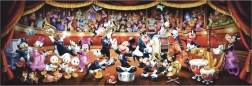 Clementoni panoramske sestavljanke Disney Orkester 1000 kosov