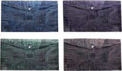 Plastična ovojnica z gumbom 35 × 25 cm z motivom matične plošče