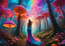 Sestavljanka Gozdni čar 500 kosov ALIPSON