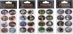 Nalepke z živalskimi motivi – komplet 30 kosov