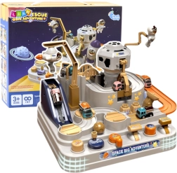 Interaktivna vesoljska baza z 10 mehanskimi aktivnostmi