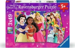 Ravensburger sestavljanka Disney: Princeske iz pravljic 3x49 kosov