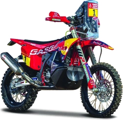 motorno kolo bburago 1:18 red bull ktm rally gasgas rx450f – dakar 2023