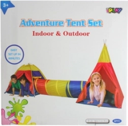 Otroški šotor s tunelom 340 cm