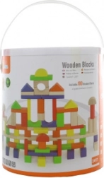 Lesena sestavljanka 100 kock