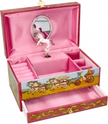 Škatlica za nakit Goki z melodijo Labodje jezero