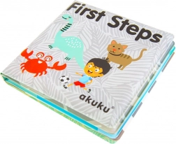 Piskajoča kopalna knjižica za dojenčke AKUKU First Steps