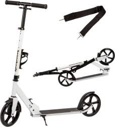 Mestni zložljivi skiro za otroke in najstnike, 200 mm kolesa z nosilcem za steklenico