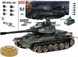 RC-tank T-34 v merilu 1:28 z IR-bitko, zvoki in lučmi