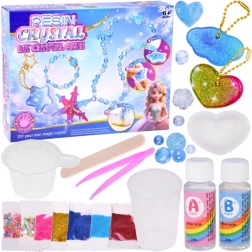 Kreativni komplet DIY za kristalne okraske – obeski in ogrlice