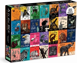 Mudpuppy sestavljanka Abeceda v prevodu 1000 kosov