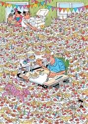 JUMBO puzzle Jan van Haasteren Expert: Hooray, Jan is turning 90! 500 pieces