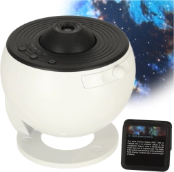 LED projektor nočnega neba – planetarij z USB, 12 diski in časovnikom 360°