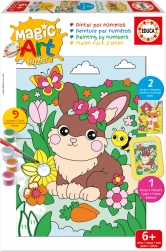 EDUCA slikanje po številkah – zajček in hrček