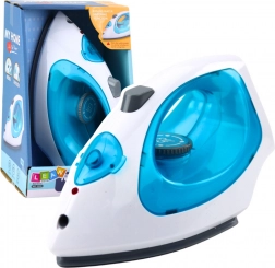 Otroško likalo s paro, lučkami in zvoki modro