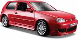 Model avtomobila Volkswagen Golf R32 Maisto posebna izdaja 1:24 rdeč