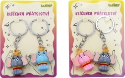 Obesek za ključe prijateljstva - slon