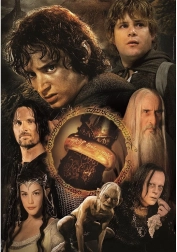 Sestavljanka Gospodar prstanov 1000 kosov