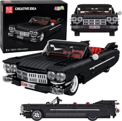Classic Convertible Cadi-Elrado Building Set, Black, 1324 pieces