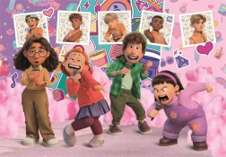 Disney sestavljanka Preobrazba 104 koščkov – Clementoni SuperColor