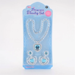 ženski komplet nakita – ogrlica in uhančki