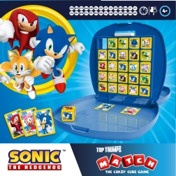Sonic Top Trumps Match – prenosna miselna igra za otroke